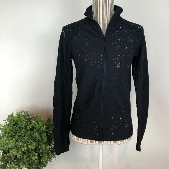 Fabletics Luciana Seamless Pointelle Jacket small - Picture 4 of 9